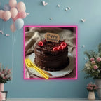 Chocolate Birthday Cake Perfect LED neon sign product image