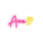 Toysign Ava Personalized Neon LED Wall LED neon sign product image