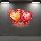 Two Hearts Wedding Ceremony Creative LED neon sign product image