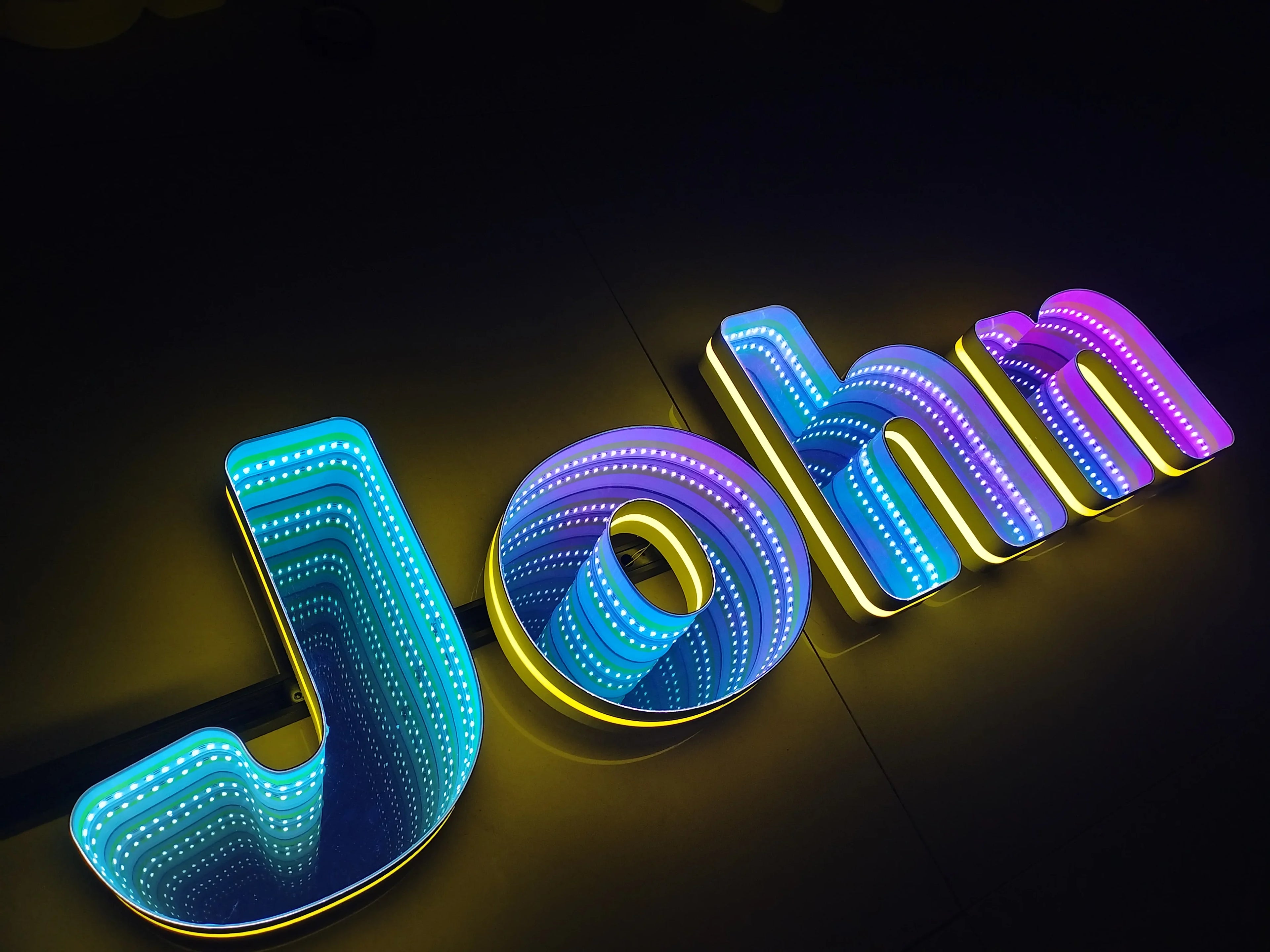 Toysign 3d Name Logo LED Infinity LED neon sign product image
