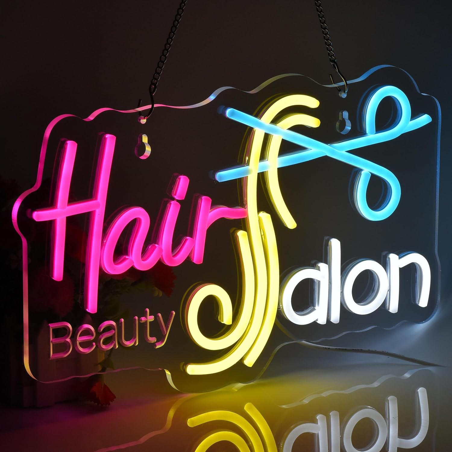 Hair Salon LED Hair Salon for Beauty LED neon sign by NeonCS