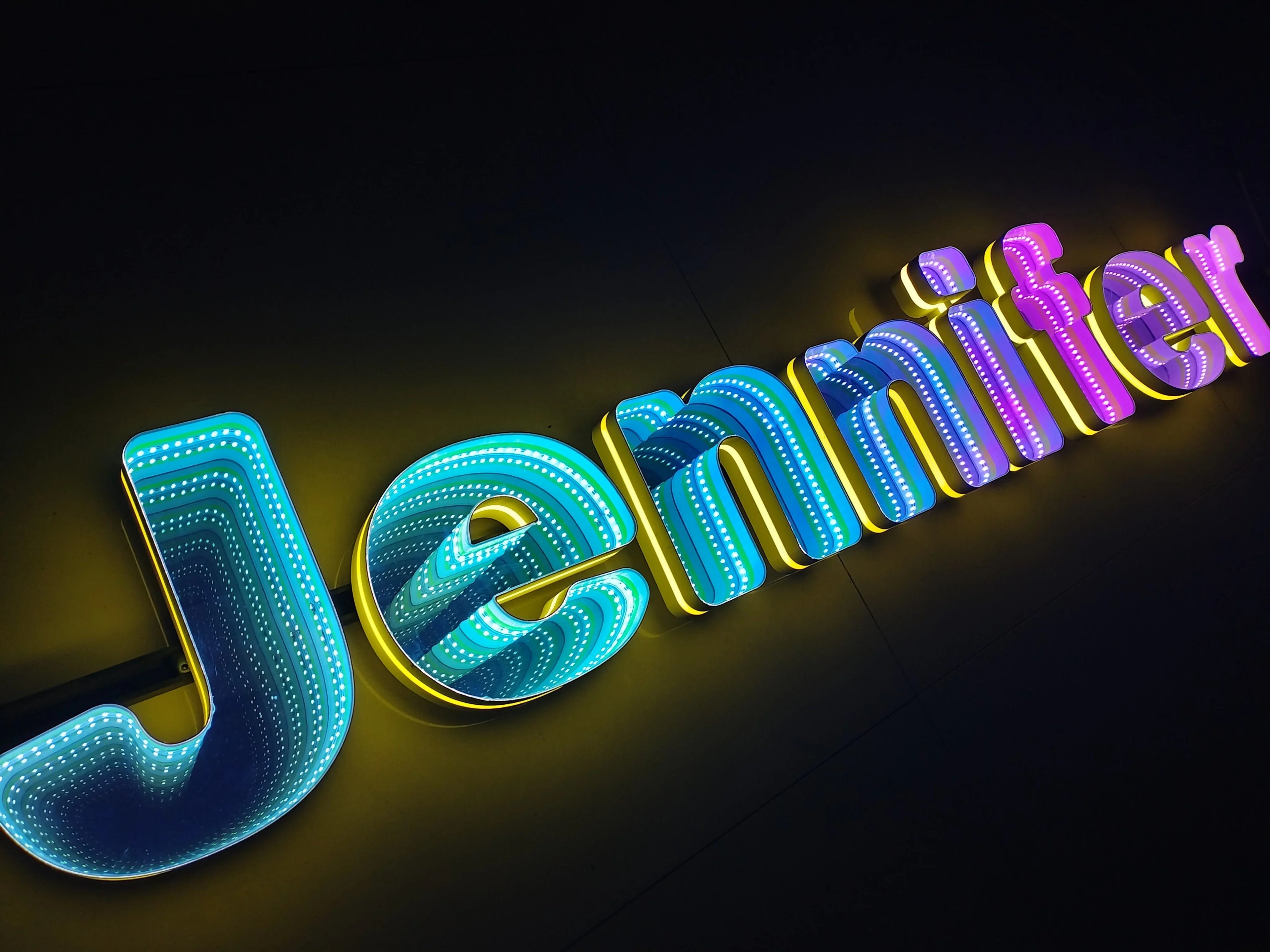 Toysign 3d Name Logo LED Infinity LED neon sign product image