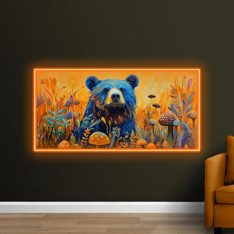 Toysign Colorful Bear Neon Wall Art LED neon sign product image