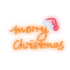 Modern Neon Christmas Sign - Merry LED neon sign product image