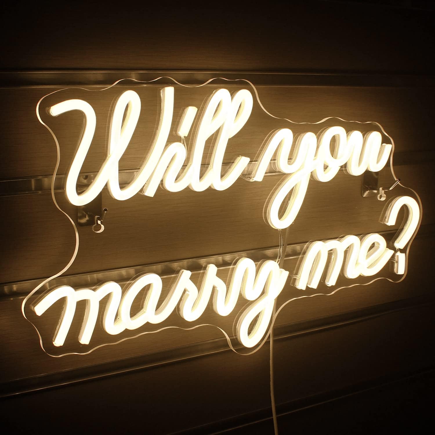 Will You Marry Me - Romantic LED LED neon sign product image