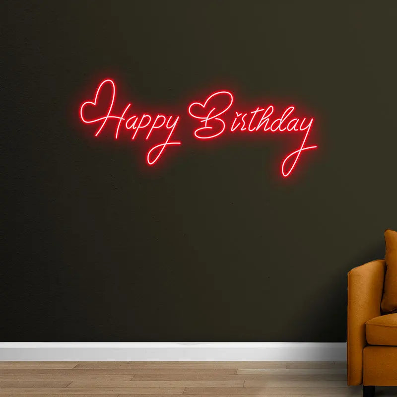 Toysign Custom Happy Birthday Sign LED neon sign product image