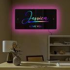 Personalized Name Mirror Light for LED neon sign product image