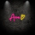Toysign Ava Personalized Neon LED Wall LED neon sign by NeonCS