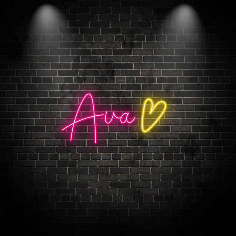 Toysign Ava Personalized Neon LED Wall LED neon sign by NeonCS