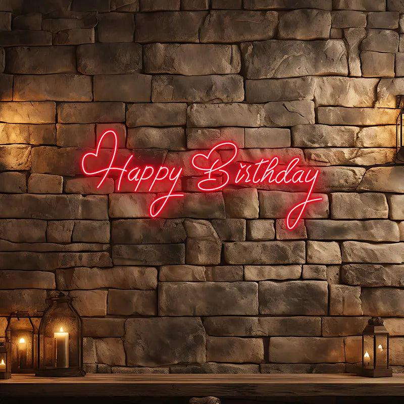 Toysign Custom Happy Birthday Sign LED neon sign product image