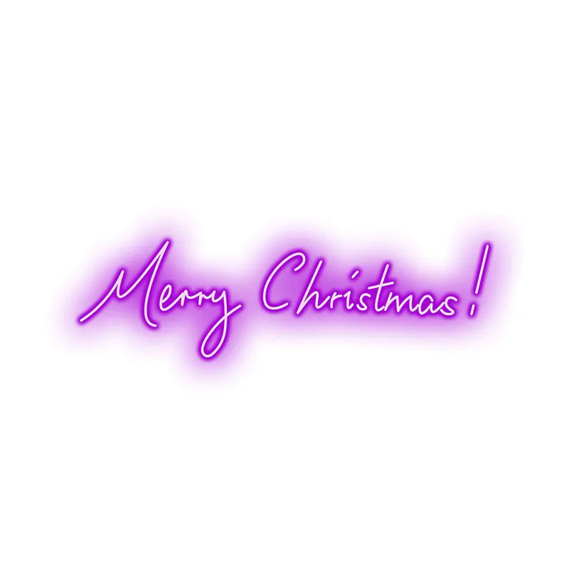 Merry Christmas Neon Text Light LED neon sign product image