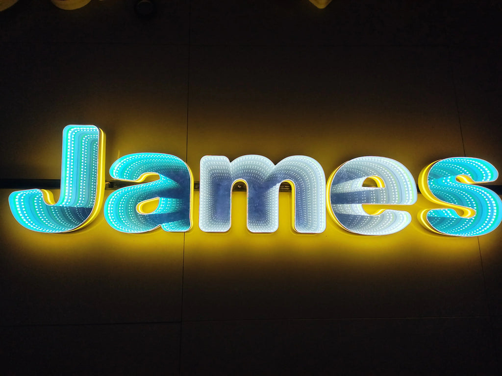 Toysign 3d Name Logo LED Infinity LED neon sign product image