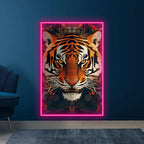 Fierce Tiger - LED Wall Art for Home & LED neon sign product image