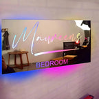 Personalized Name Mirror Light for LED neon sign product image