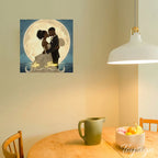 Romantic Wedding - Moonlit Couple LED LED neon sign product image