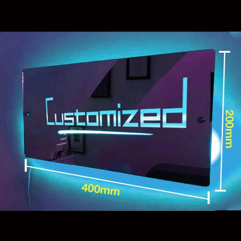 Mirror Light Personalised Words LED neon sign product image