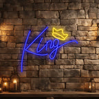 Toysign Bold "king" Neon LED Wall LED neon sign product image