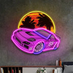 Custom Car Retro Car Man Cave Decor LED neon sign product image