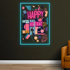 Happy Birthday Birthday Party Wall LED neon sign product image