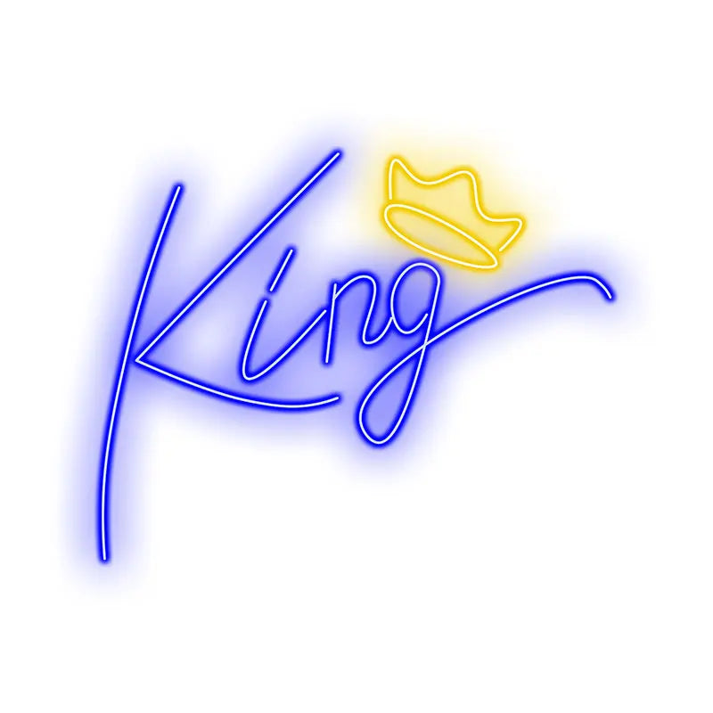 Toysign Bold "king" Neon LED Wall LED neon sign product image
