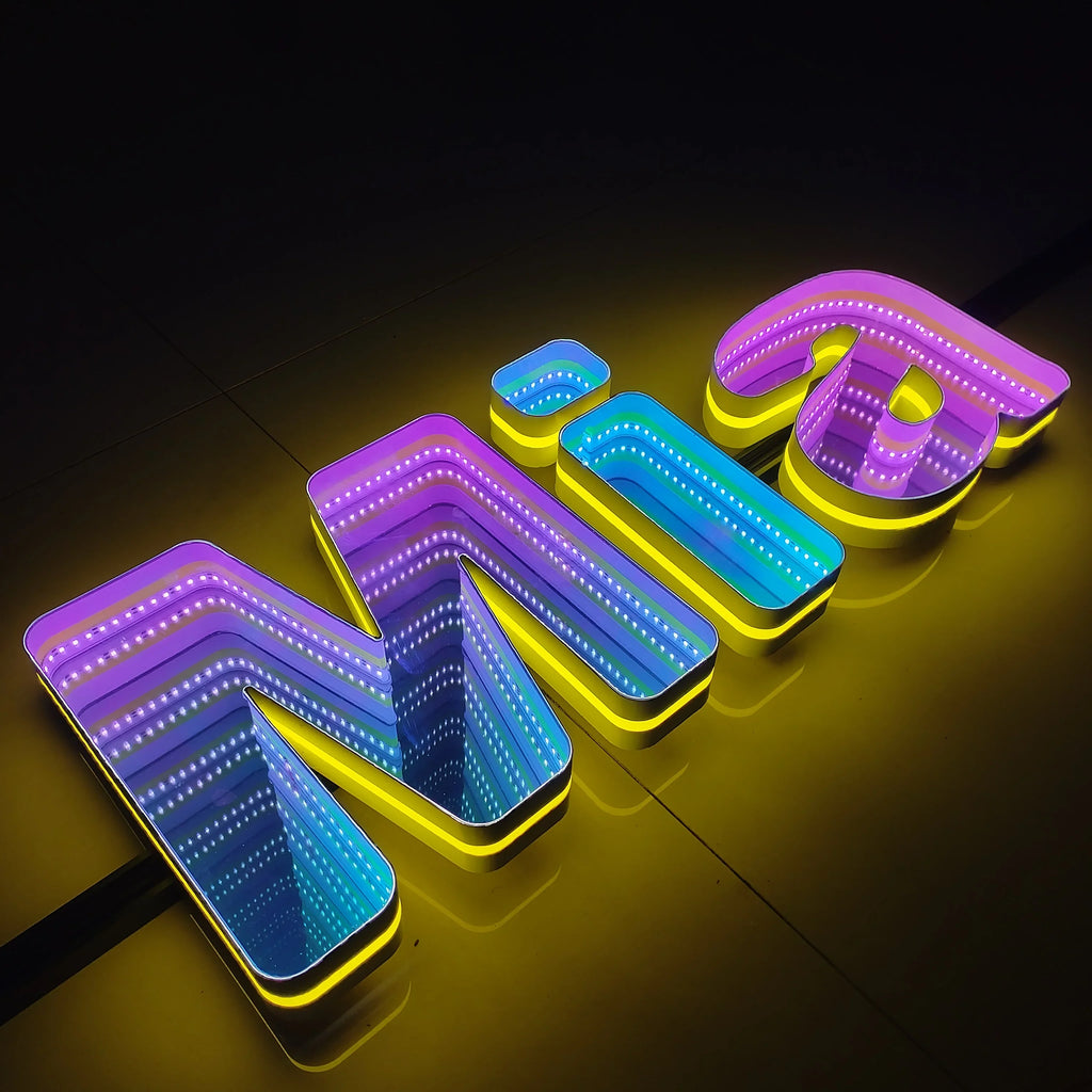 Toysign 3d Name Logo LED Infinity LED neon sign product image