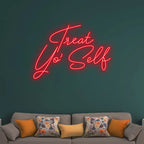 Treat Yo' Self - Add Some Flair to LED neon sign product image