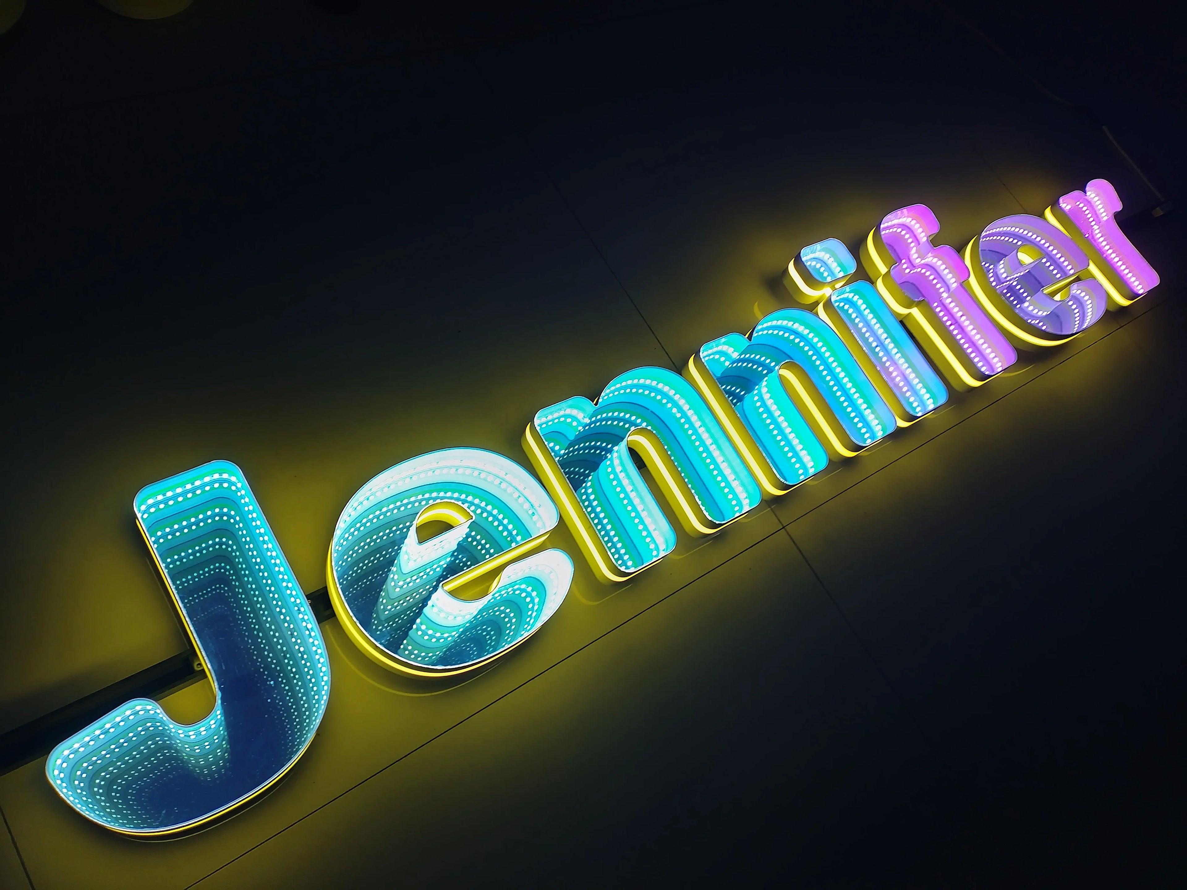 Toysign 3d Name Logo LED Infinity LED neon sign product image