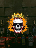 Crowned Skull - Edgy LED Wall Light LED neon sign product image