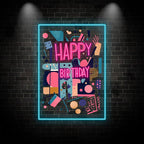 Happy Birthday Birthday Party Wall LED neon sign product image