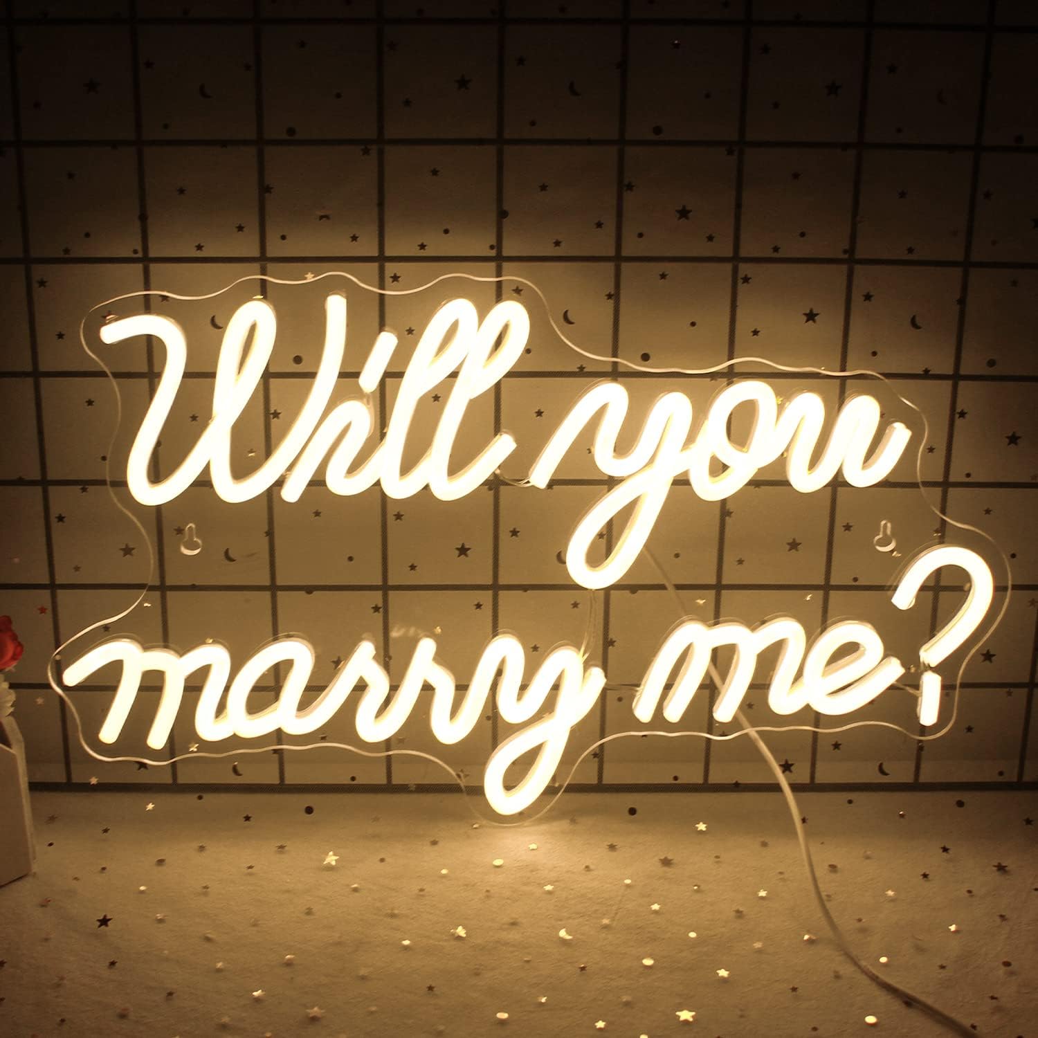 Will You Marry Me - Romantic LED LED neon sign product image