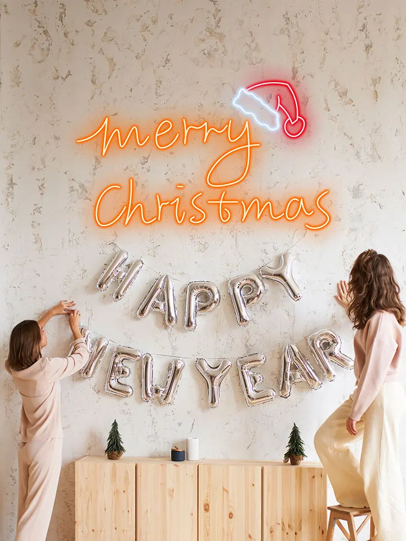 Modern Neon Christmas Sign - Merry LED neon sign product image