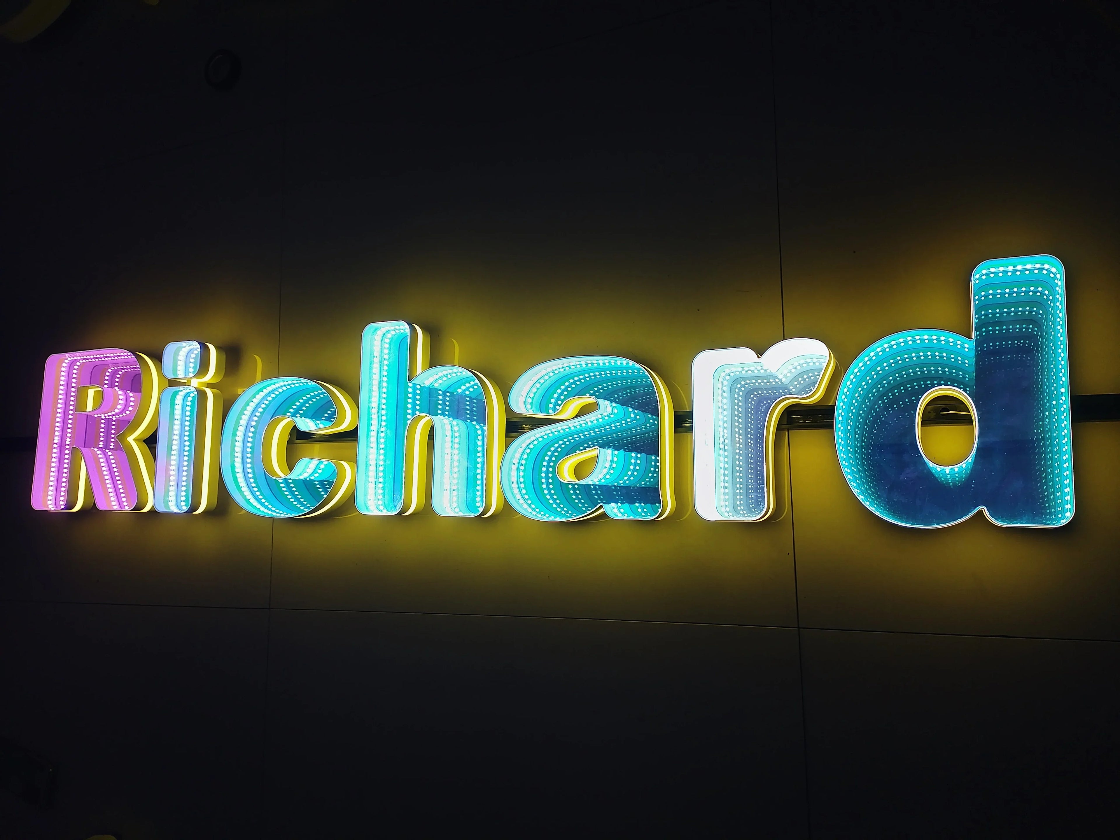 Toysign 3d Name Logo LED Infinity LED neon sign product image