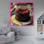 Chocolate Birthday Cake Perfect LED neon sign product image