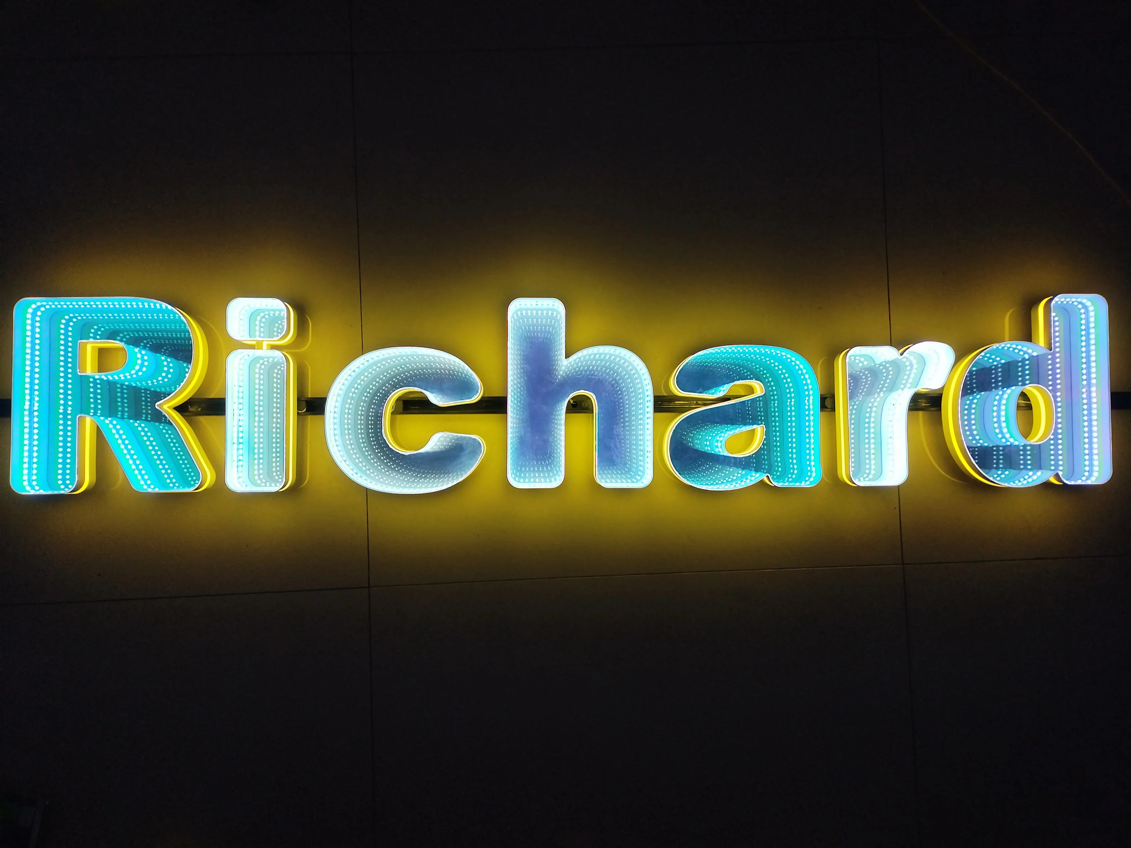 Toysign 3d Name Logo LED Infinity LED neon sign product image
