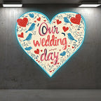 Our Wedding Day Atmosphere Wall LED neon sign product image