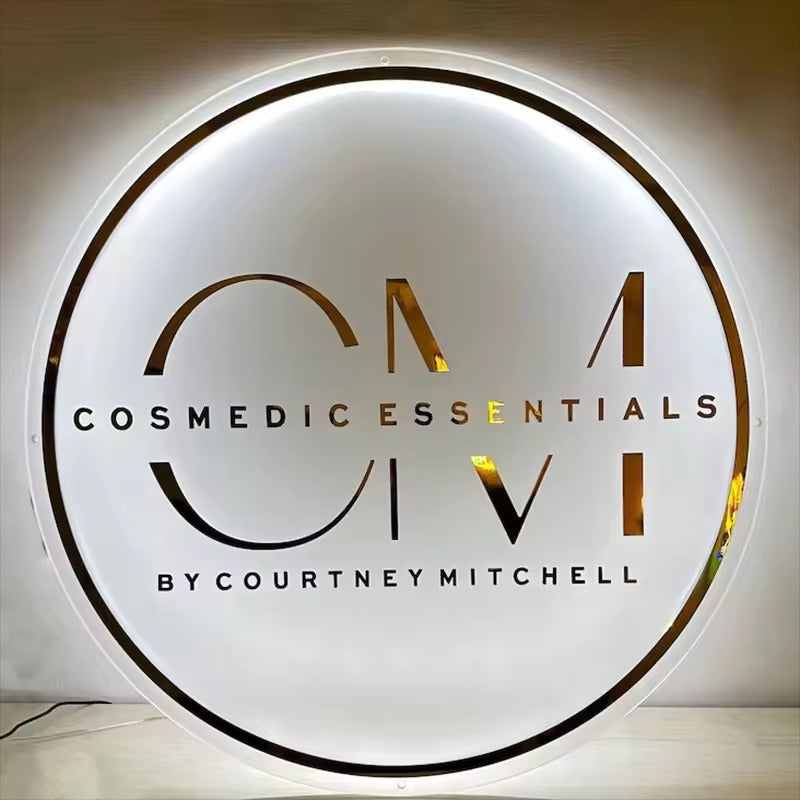 Custom LED Backlit Business Sign LED neon sign by NeonCS