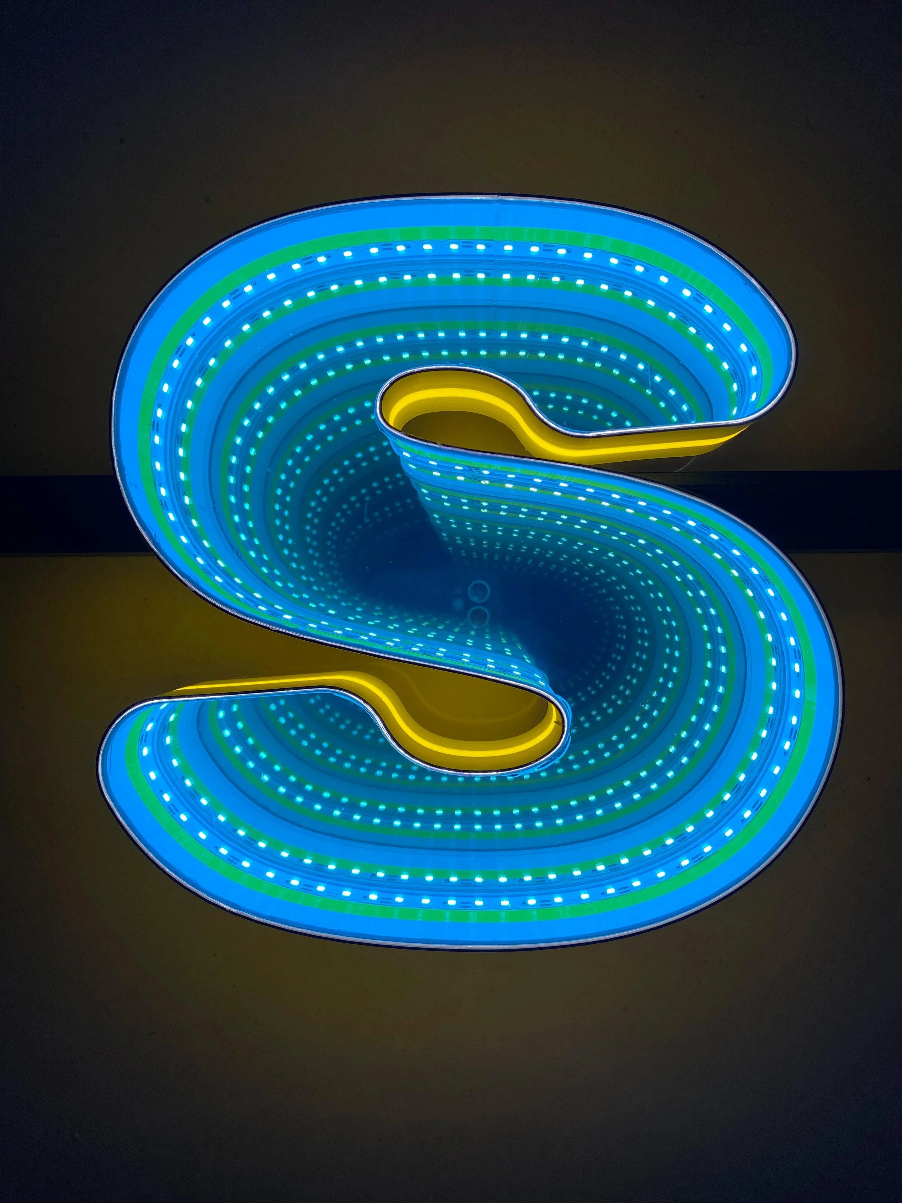 Stocked Infinity Mirror 3d Letter LED neon sign product image
