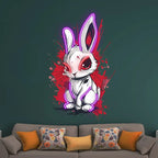 Toysign Edgy Neon Bunny Wall Art LED neon sign product image