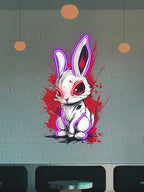 Toysign Edgy Neon Bunny Wall Art LED neon sign product image