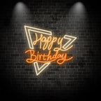 Vibrant Birthday Glow Light Elevate LED neon sign product image