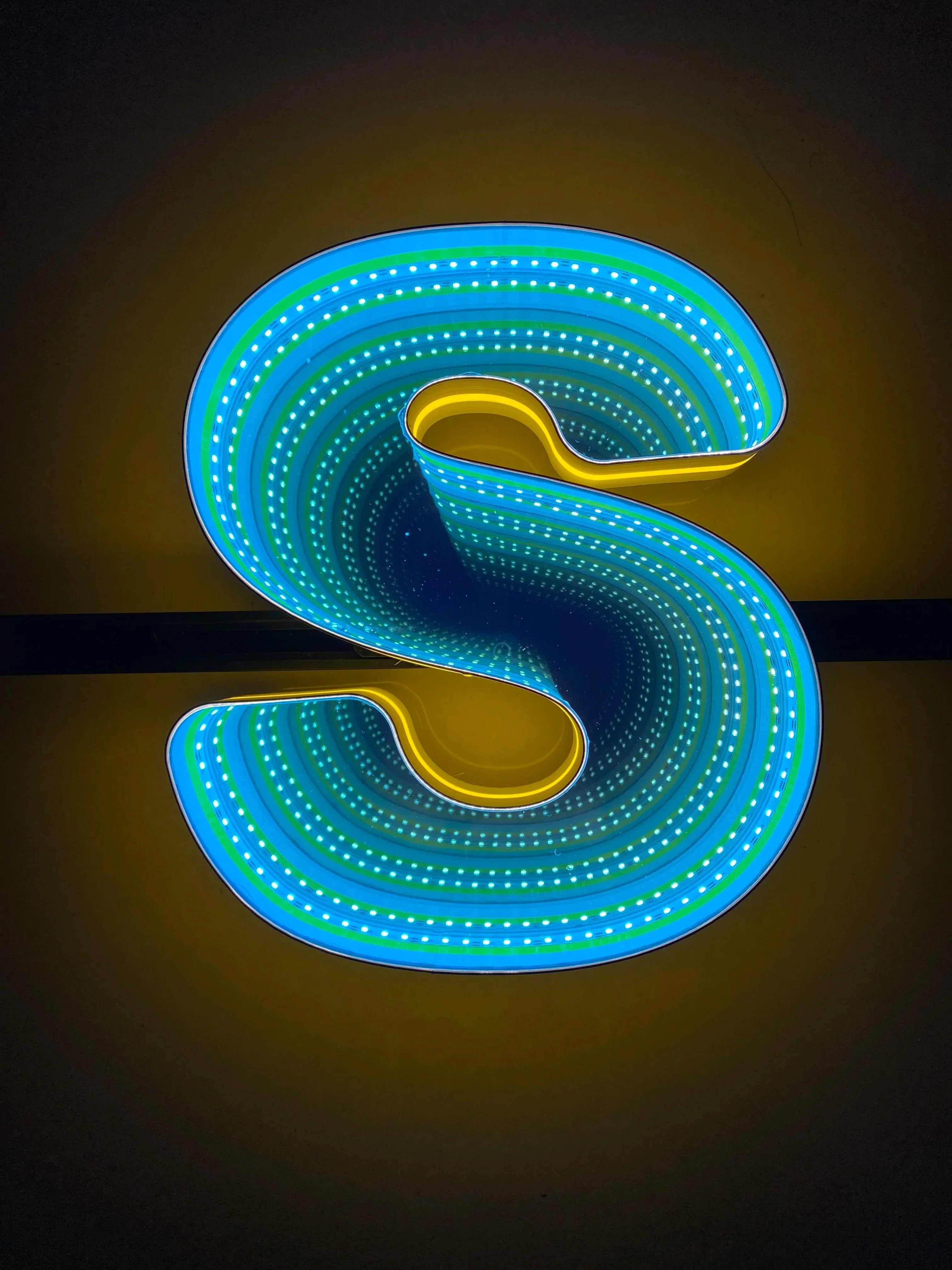 Stocked Infinity Mirror 3d Letters LED neon sign product image