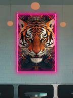 Fierce Tiger - LED Wall Art for Home & LED neon sign product image