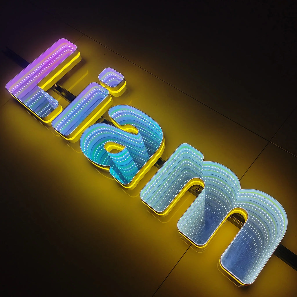 Toysign 3d Name Logo LED Infinity LED neon sign product image