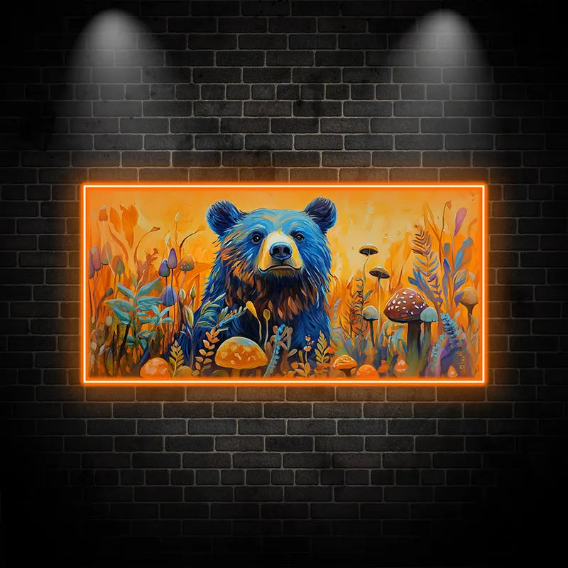 Toysign Colorful Bear Neon Wall Art LED neon sign by NeonCS