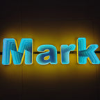 Toysign 3d Name Logo LED Infinity LED neon sign product image