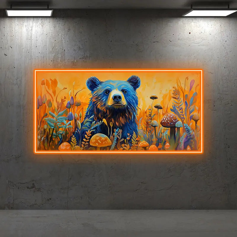 Toysign Colorful Bear Neon Wall Art LED neon sign product image