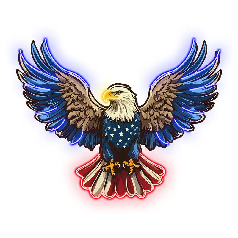 American Eagle - Patriotic Wall Decor LED neon sign product image
