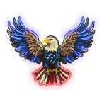 American Eagle - Patriotic Wall Decor LED neon sign product image