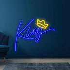 Toysign Bold "king" Neon LED Wall LED neon sign product image