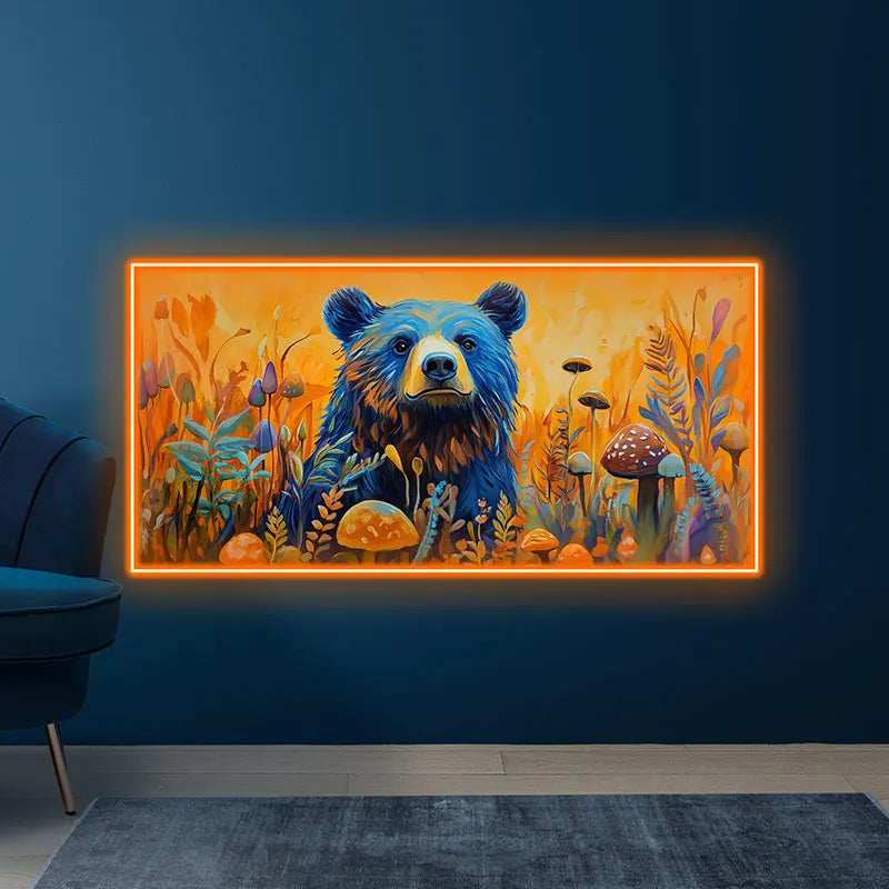 Toysign Colorful Bear Neon Wall Art LED neon sign product image